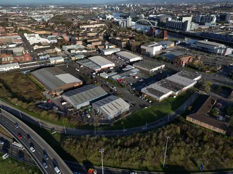 Glasgow Trade Counter Warehouse Unit To Let M8 Motorway