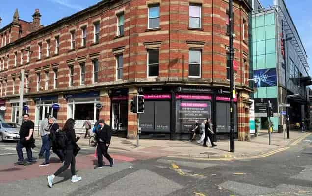 Deansgate Manchester Corner Property to Rent