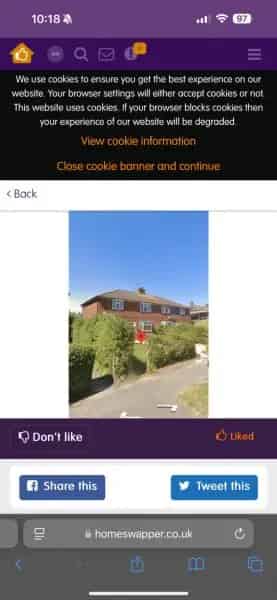 2 Bed Maisonette with Private Garden