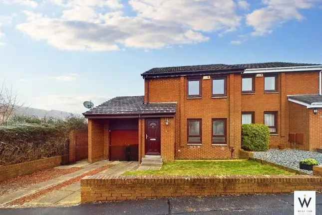 Semi-detached house to rent in Sutcliffe Road, Anniesland, Glasgow G13