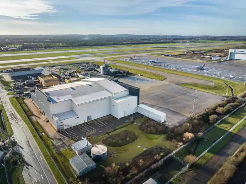 Aircraft Hangar Crawley Airport Maintenance Facility