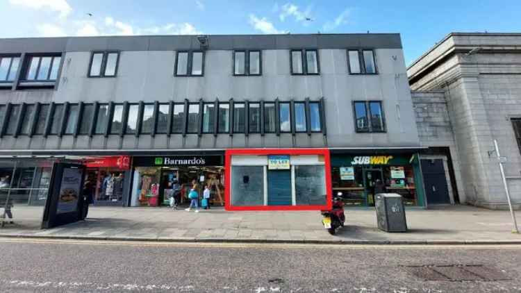 Ground Floor Retail Unit Modern Three-Storey Building
