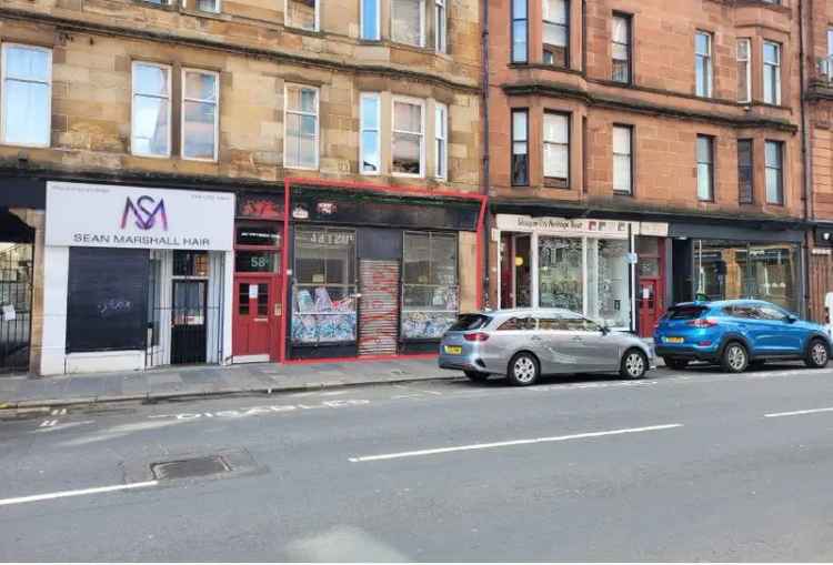 Ground Floor Retail Unit in Sandstone Tenement Building