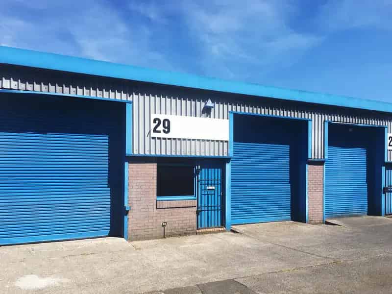 Albion Industrial Estate Units: Steel Frame Warehouse Space