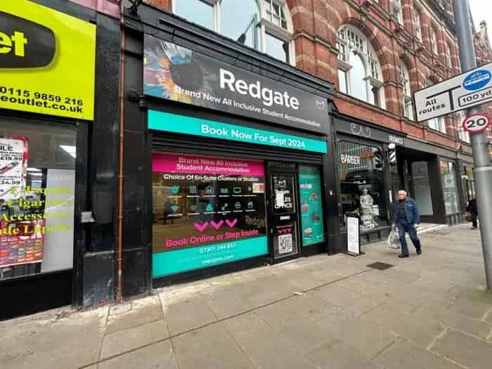 Retail Shop Near Nottingham Station - High Footfall Location
