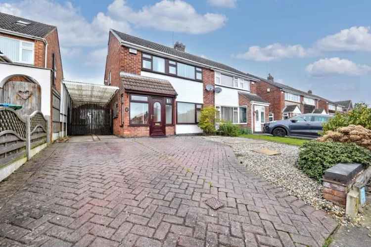 3 Bedroom Semi-Detached House for Sale Coventry