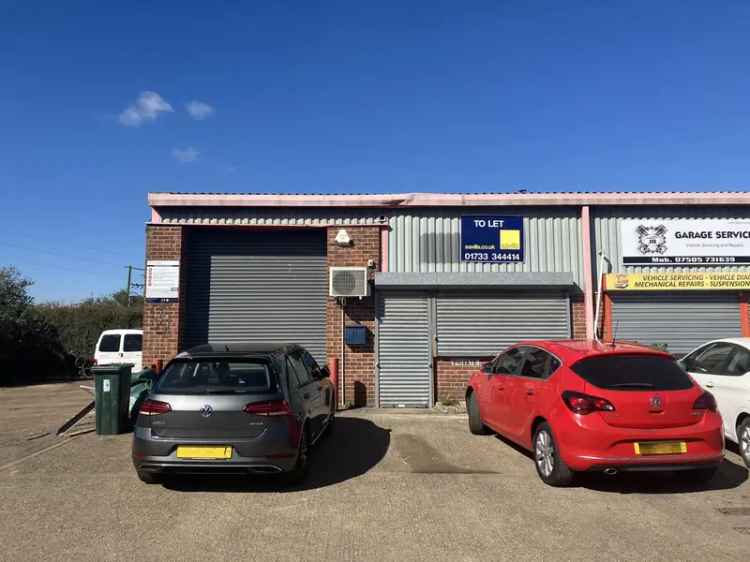 Industrial Unit For Rent Roller Shutter Door Office WC Mezzanine Storage EPC E