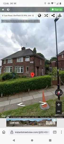 Semi Detached House Two Gardens Lovely Area