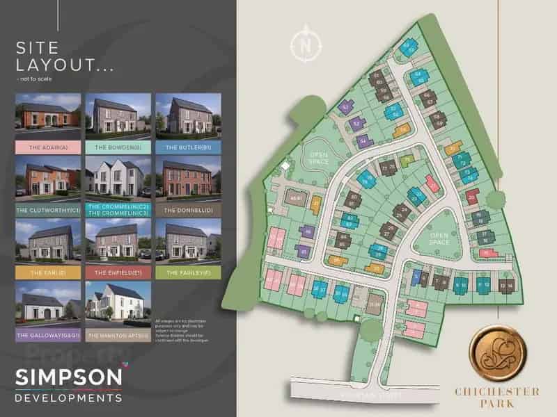 Antrim Town Centre Homes: Detached, Semi-Detached & Apartments