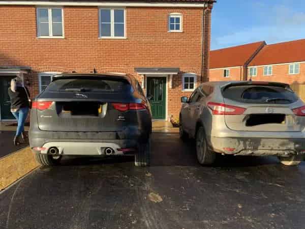 2 Bed House in Blofield Driveway Victory Housing