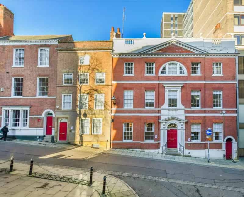 Nottingham City Centre Offices Grade II Listed Building Large Car Park