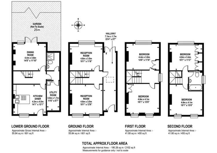 4 Bedroom Semi-Detached House to Rent in Camberwell