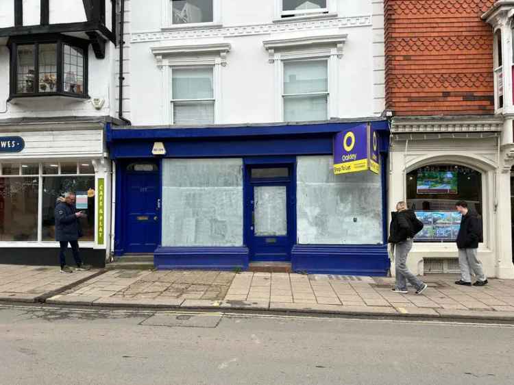 Grade II Listed Retail Unit Lewes Town Centre