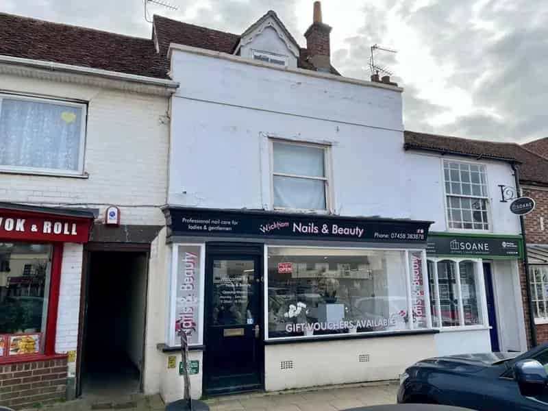 Wickham Period Property For Sale - Three Floors, Rear Garden