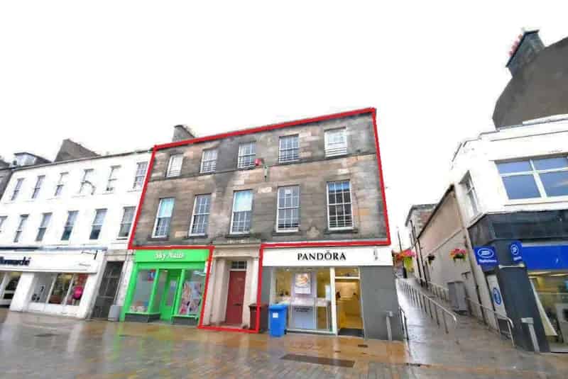 Investment Property: 721 sq ft Meeting Hall Offices & 2 Flats