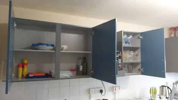 1 Bedroom Furnished Apartment with Carpeting and Blinds