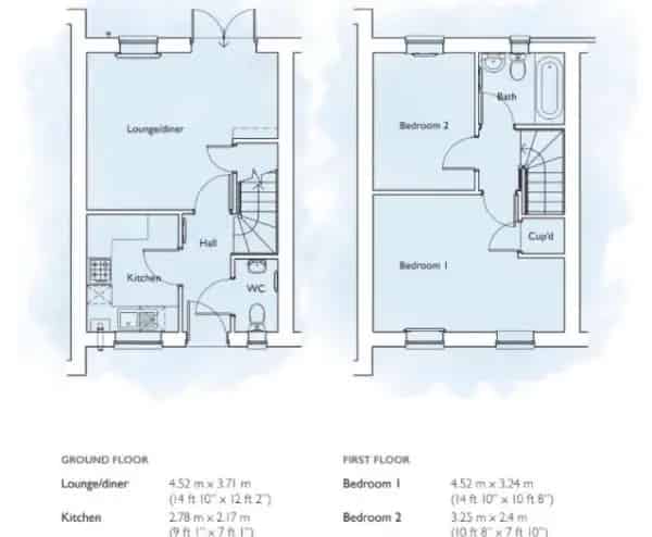 Large 2 Bed New Build Other Side Of Town