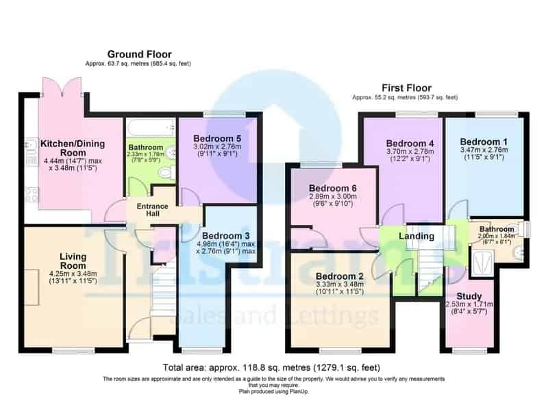 5 Bedroom House Share Near University of Nottingham