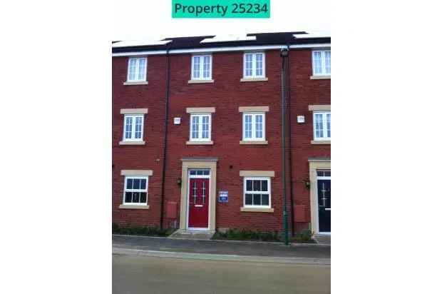 4 bedroom terraced house to rent