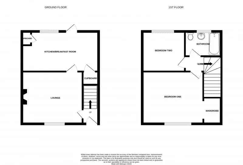 2 bedroom  Terraced house