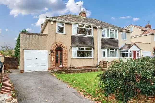 Semi-detached house for sale in Bromley Heath Road, Bristol, South Gloucestershire BS16