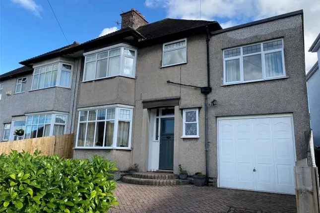 Semi-detached house for sale in Hill Grove, Henleaze, Bristol BS9