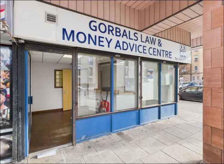 Ground Floor Retail Unit with Office Space For Sale