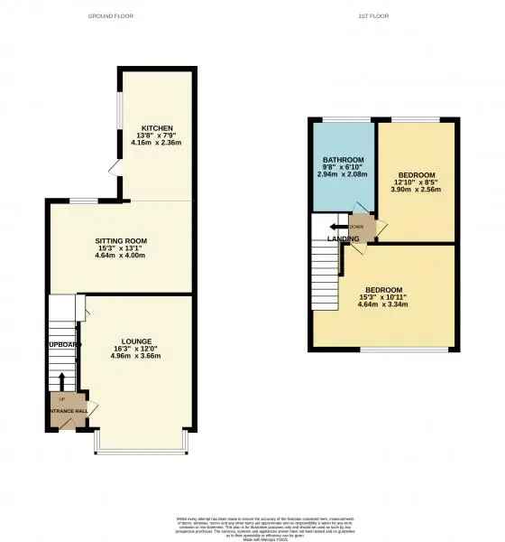 2 Bedroom Terraced House Near Liverpool and Manchester
