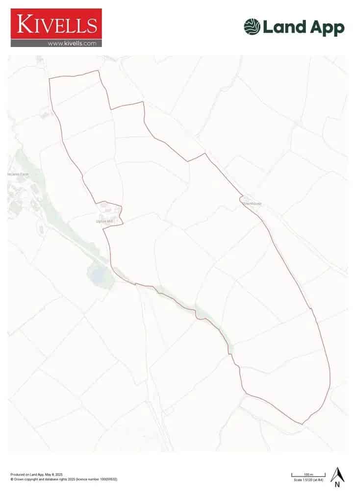 39.59 Acres Land for Sale in North Cornwall