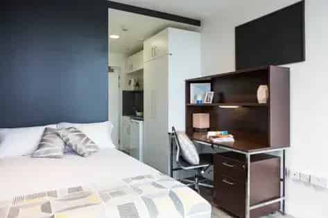 1 Room 46m² Flat London Bronze Studio En-Suite Private Kitchen