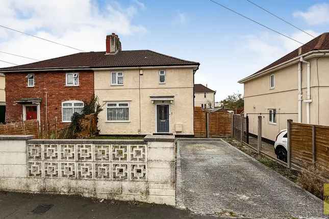 Semi-detached house for sale in Somerdale Avenue, Knowle, Bristol BS4