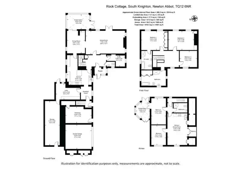 5 Bed Detached Country Home with Annex and 2.5 Acres