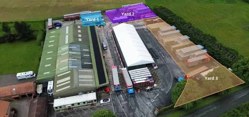 Open StorageYard Space for Rent 2800-32800 sq ft