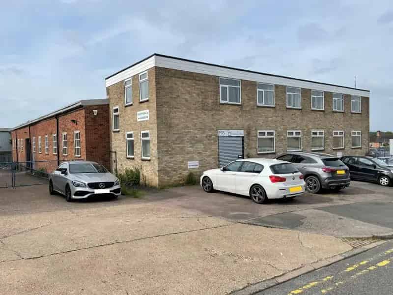 Modern Factory Warehouse with Offices and Ample Parking