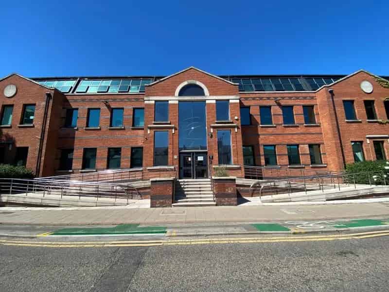 Modern Office Building with Ample Parking and Fitted-Out Space