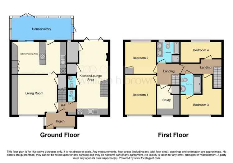 Large 3 Bed Detached House with 2 Bed Annexe