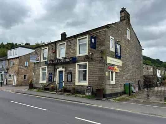 Border Rose Inn Todmorden Pub with Flat for Sale