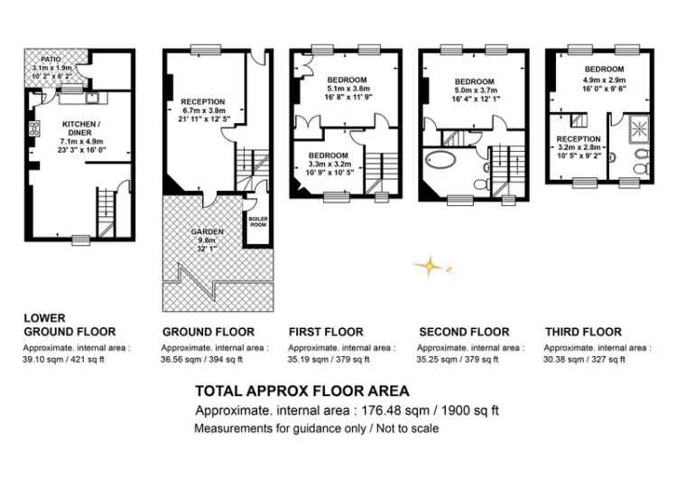 4 Bedroom Georgian House to Rent in Camberwell