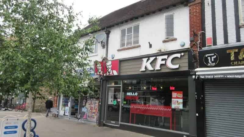 KFC Ground Floor Retail Unit with Flat Addlestone Surrey