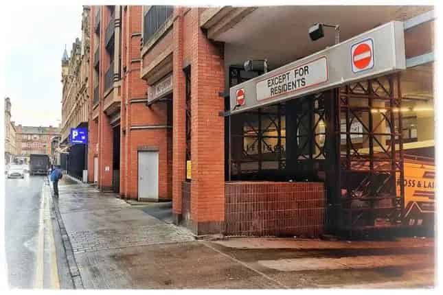 Covered Parking Space for Sale Albion Street Merchant City Glasgow