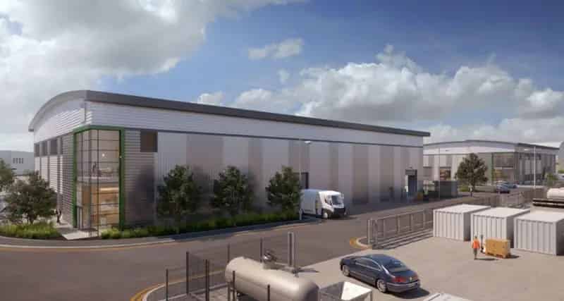 Prime Industrial Units to Let London BREEAM Excellent 198m Yard 10m Height