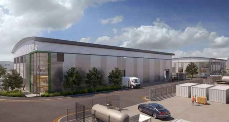 Prime Industrial Units to Let London BREEAM Excellent 198m Yard 10m Height