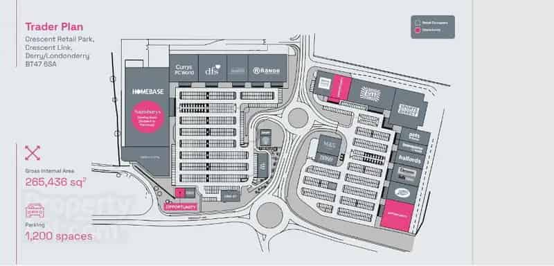 Crescent Link Retail Park Derry Londonderry Retail Warehouse Space