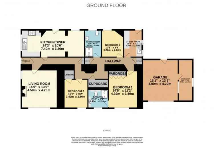 3 Bedroom Detached Bungalow with Stunning Views