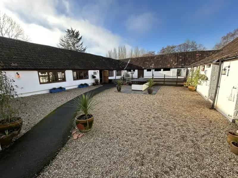 Restaurant with Courtyard Parking and Barn - Commercial Property