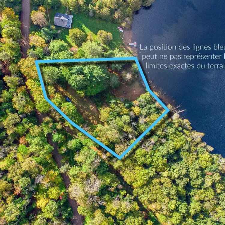 Lac Green Waterfront Lot for Sale - Build Your Dream Home