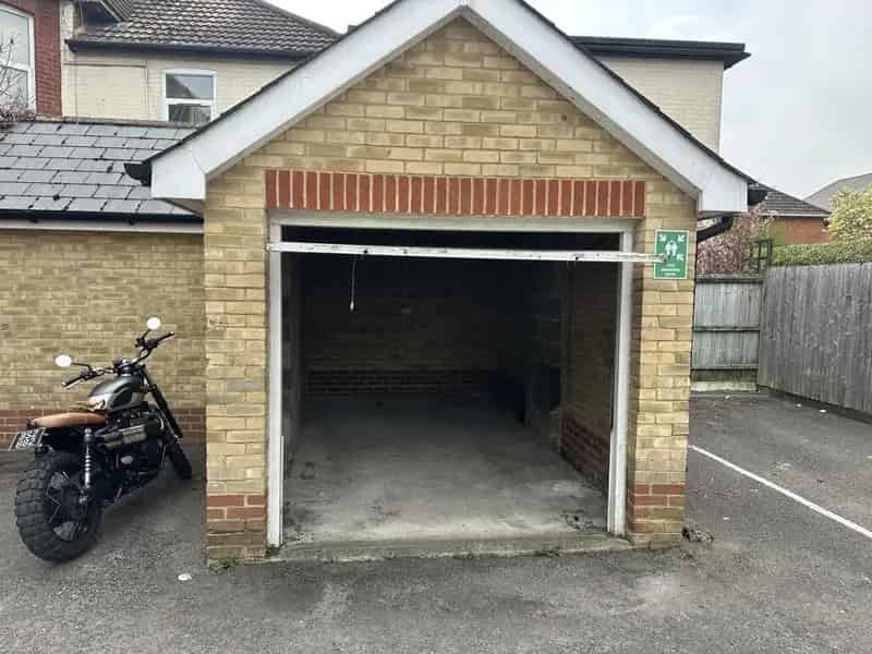 Single Garage for Sale at Christchurch Road Bournemouth