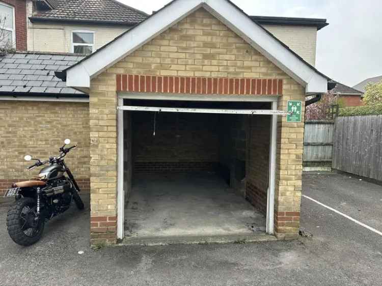 Single Garage for Sale at Christchurch Road Bournemouth