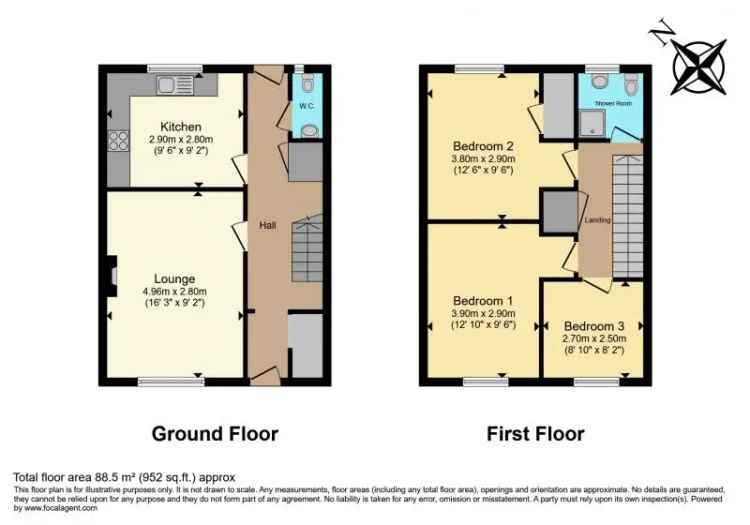 3 Bedroom Terraced House Cromarty Near Amenities and Schools