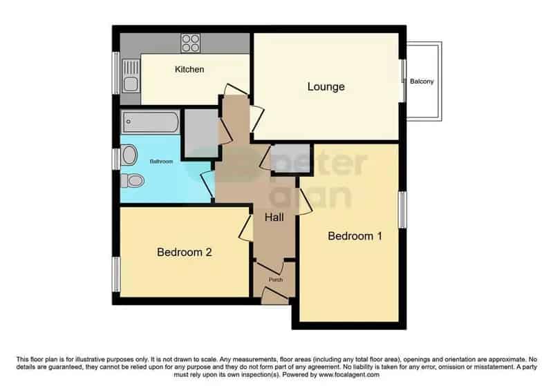 2 Bed Ground Floor Apartment Auction Sale